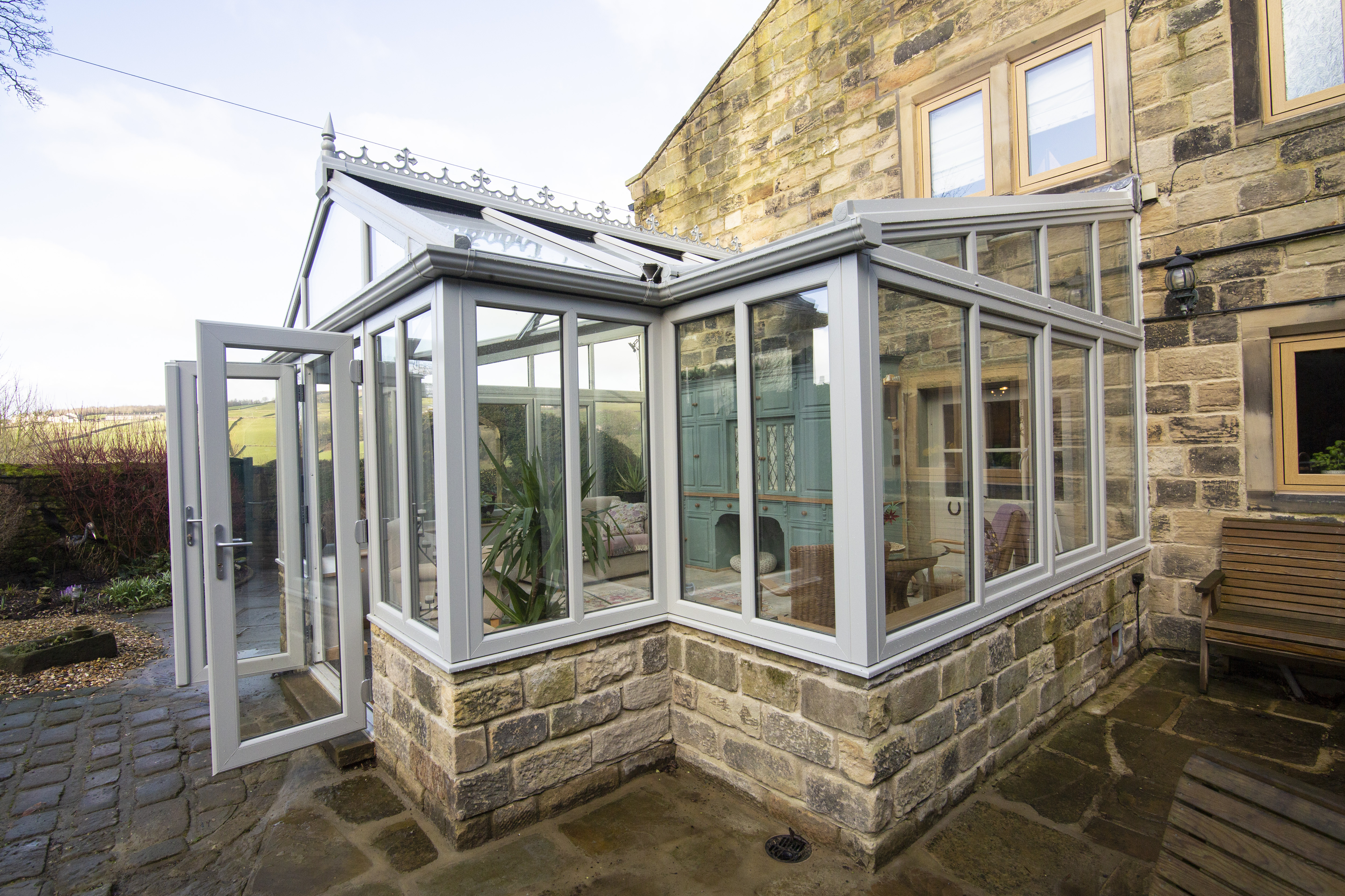 t shaped conservatory