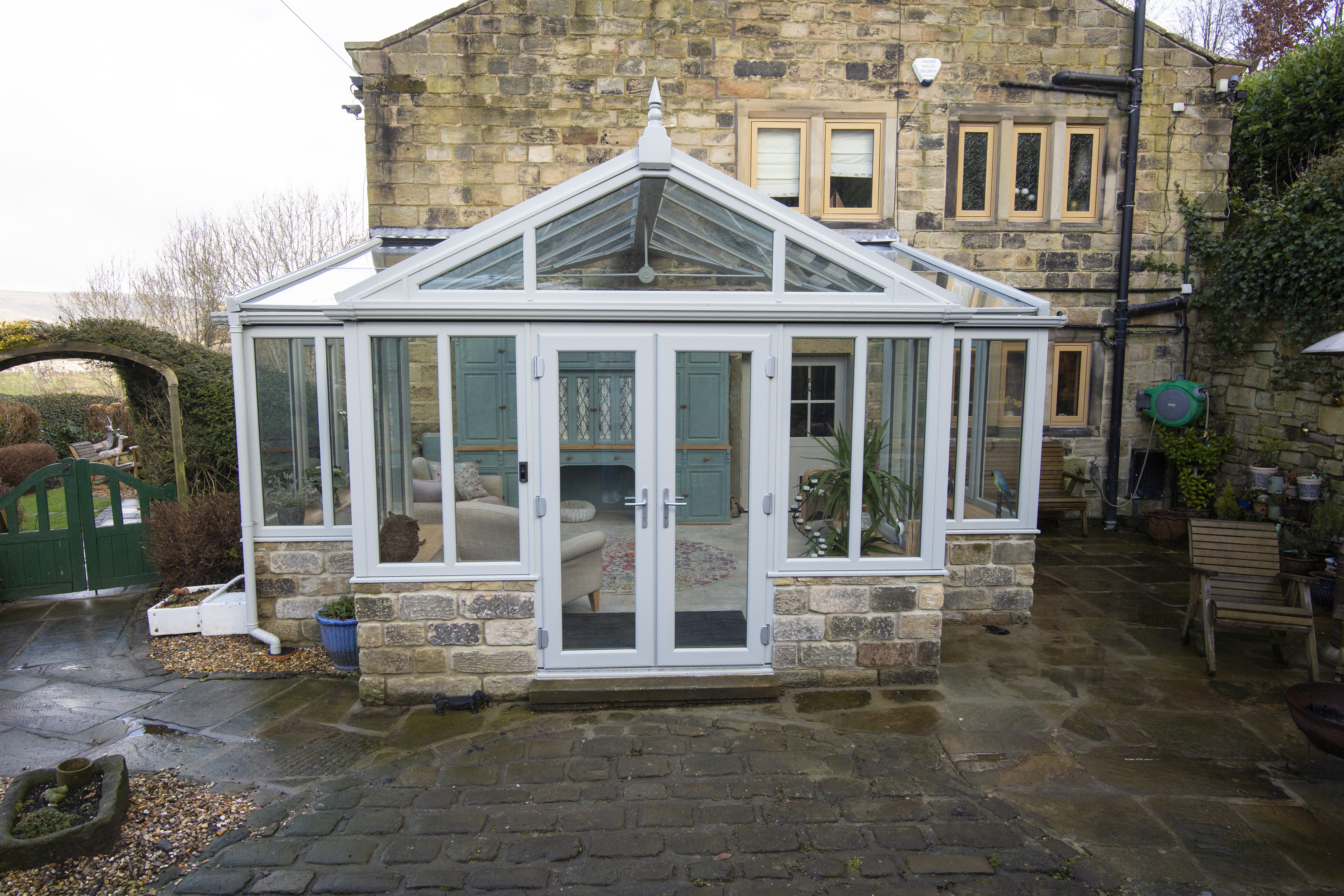 t-shaped conservatory